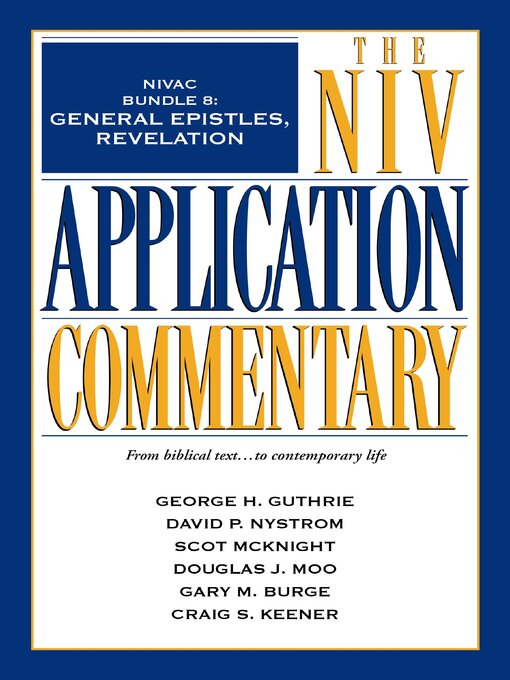 Title details for NIVAC Bundle 8 by George H. Guthrie - Available